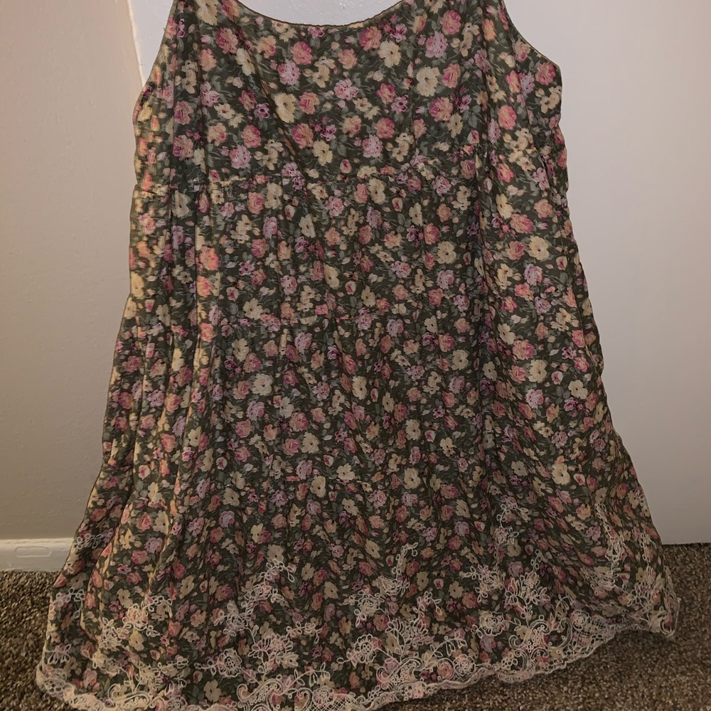 Floral Vintage Aspired Hippie Dress size SML